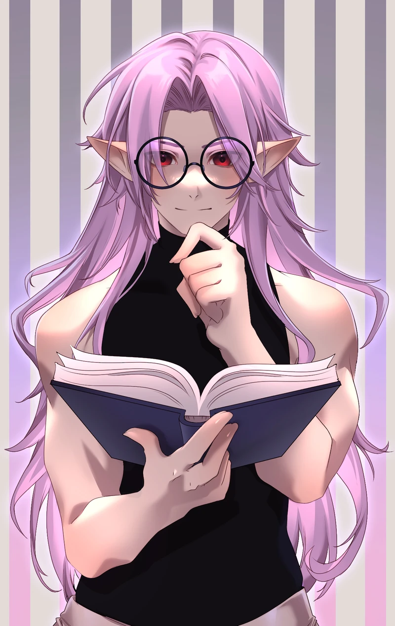 Merlin, ilustración por encargo de Rawder.