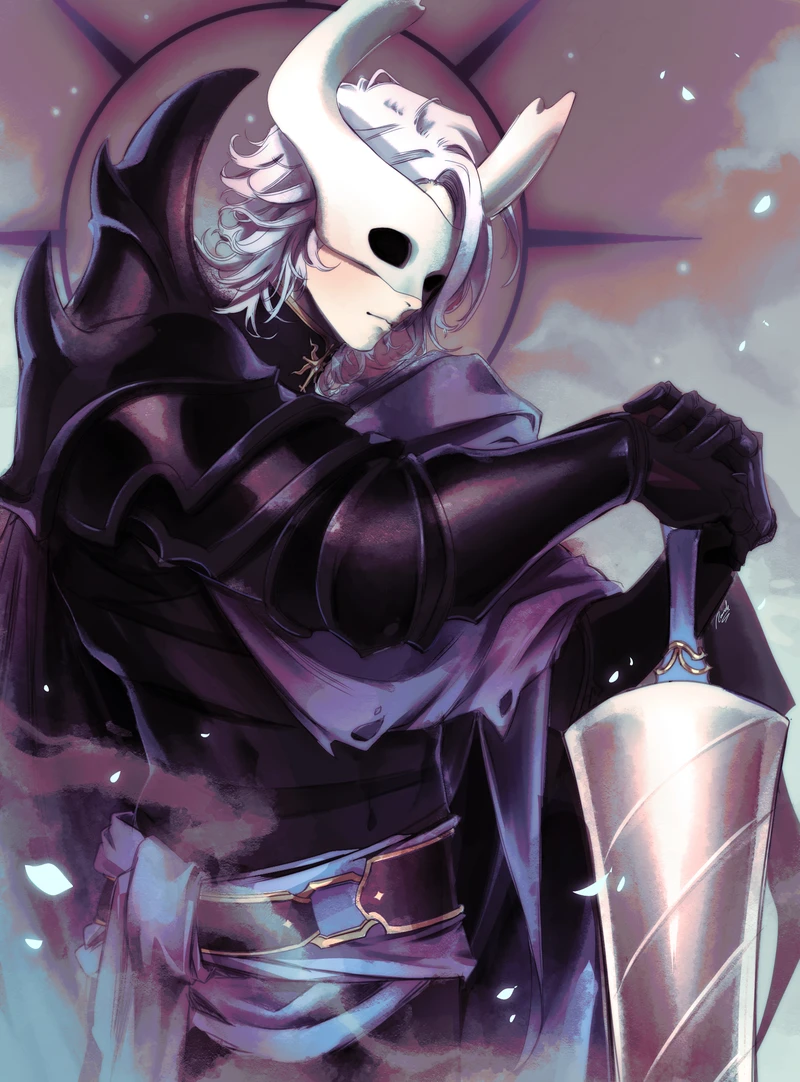 Little Knight Castlevania, ilustración de Rawder.
